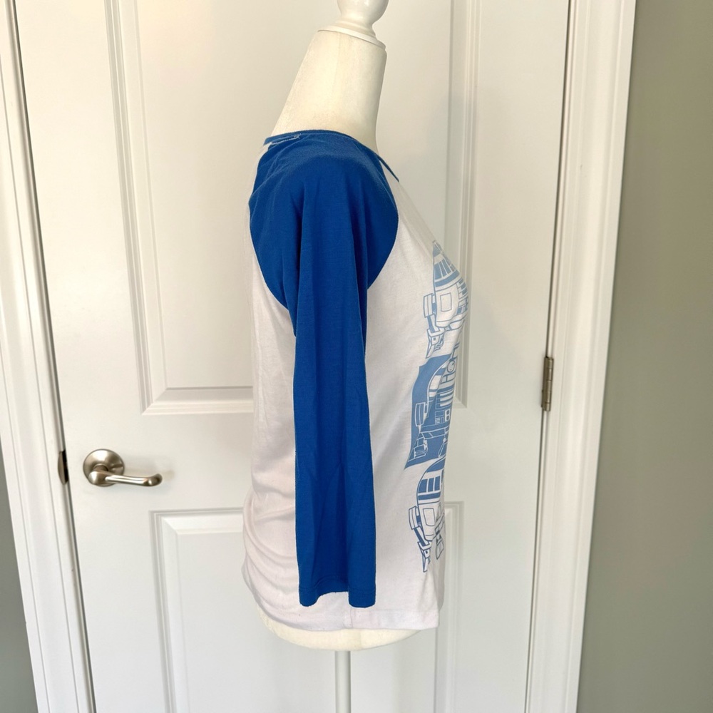 Star Wars R2-D2 Baseball Tee, M - Picture 2 of 6